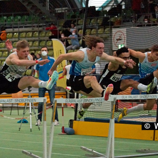 Baden-Württ. Leichtathletik Jugend Hallen-Finals am 22./23. Januar 2022 im Glaspalast in Sindelfingen