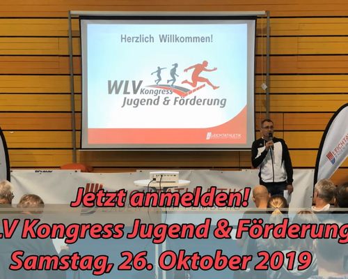 WLV Kongress Jugend & Förderung: 26. Oktober 2019