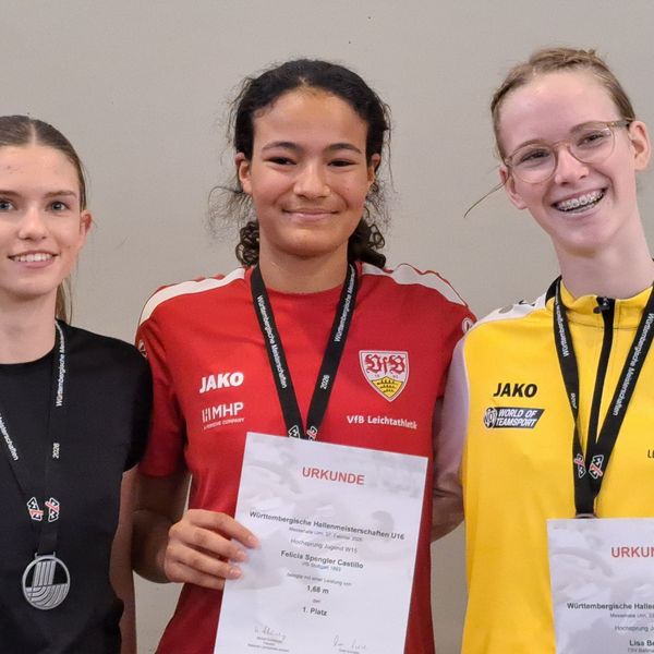 Starkes Hochsprungfeld: Ida Haas, Felicia Spengler Castillo, Lisa Bender